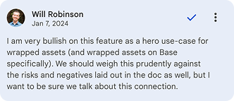 Will Robinson, CTO — Jan 7, 2024